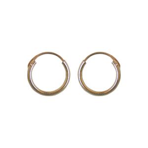 Øreringer tube 1,2x10mm str XS 585