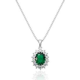 Anheng rosett Royal Smaragd 925