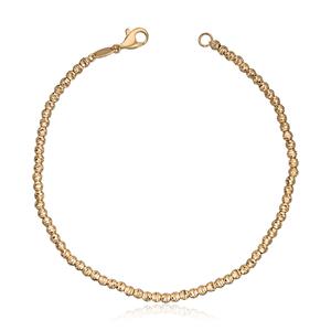 Armbånd kuler 14K gult gull