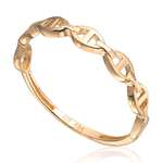 Ring i 14K gult gull 