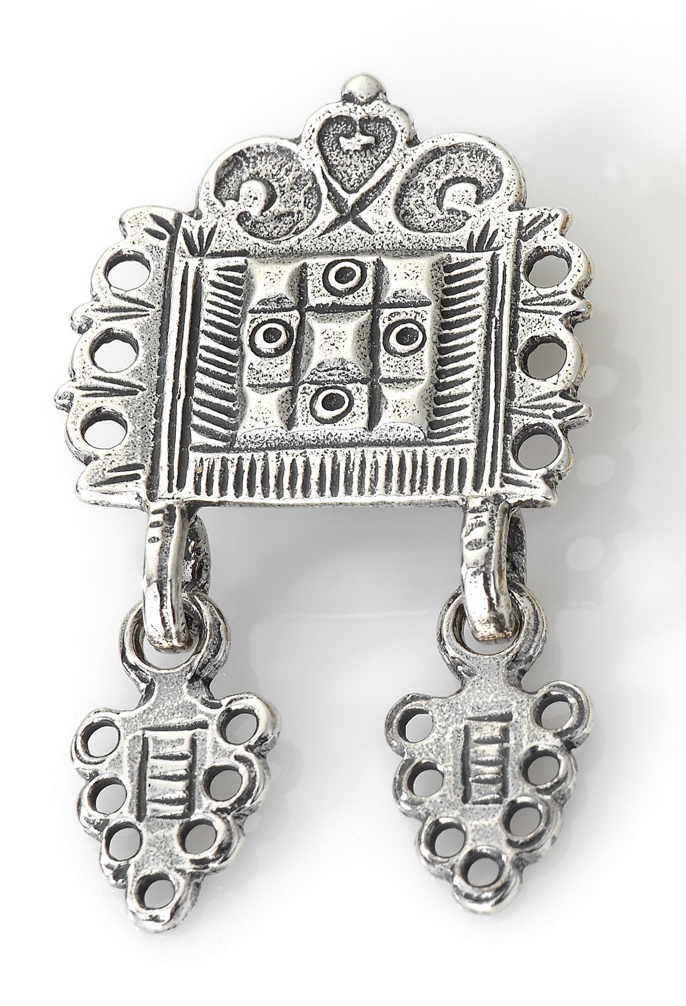 Støl 925 oksydert med stort øsken