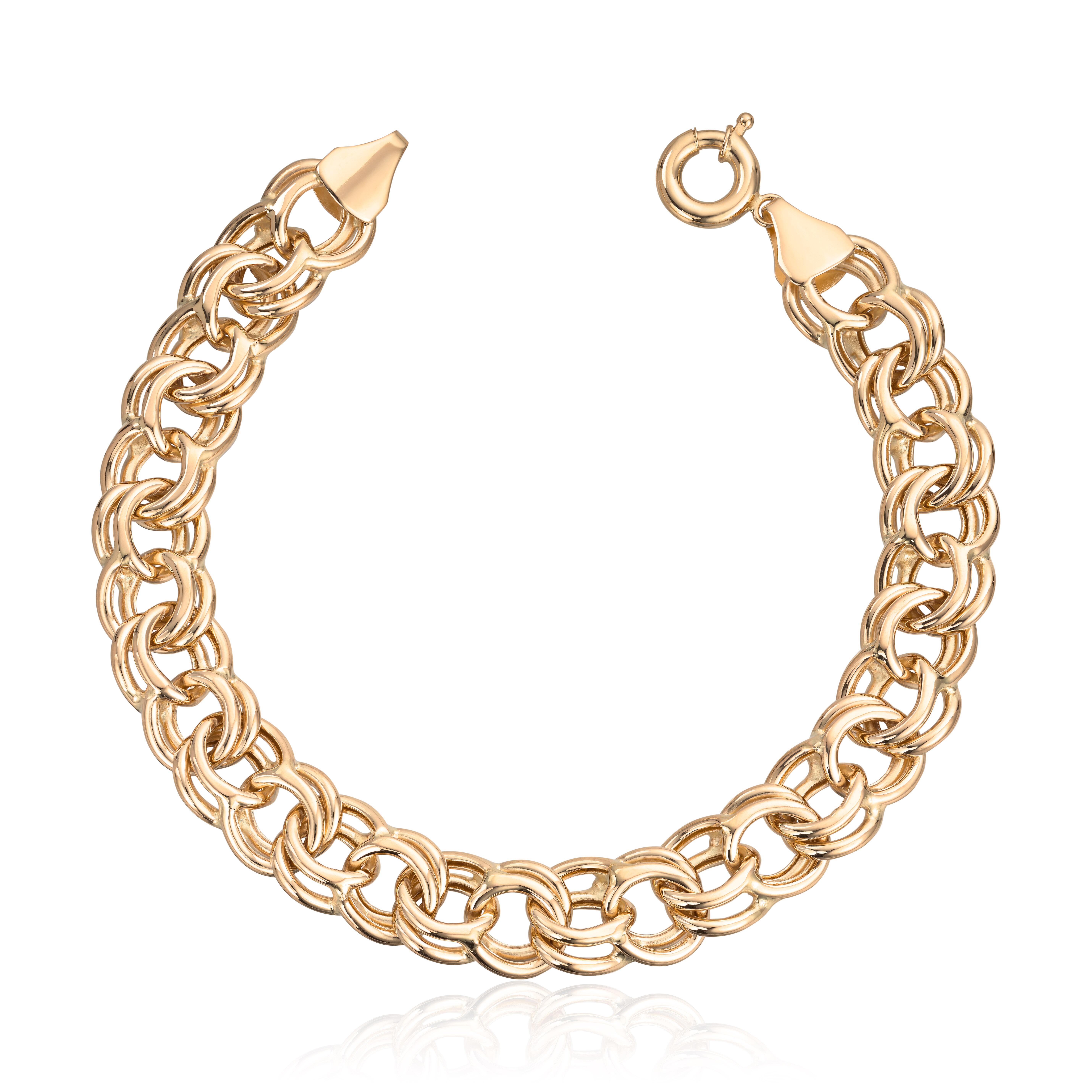 Armbånd "Old Money" Bismark i 14K