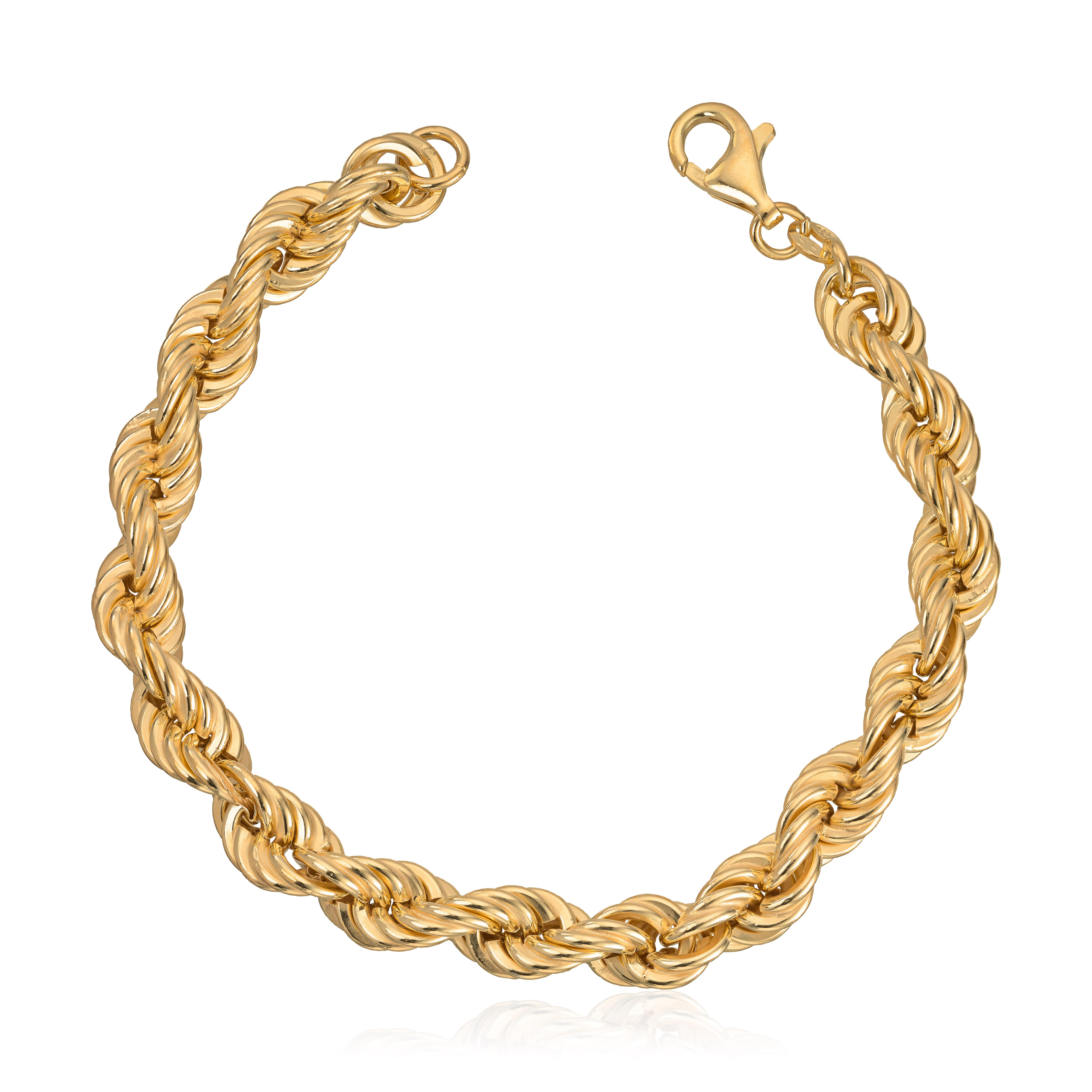 Armbånd "Old money" sølv forgylt