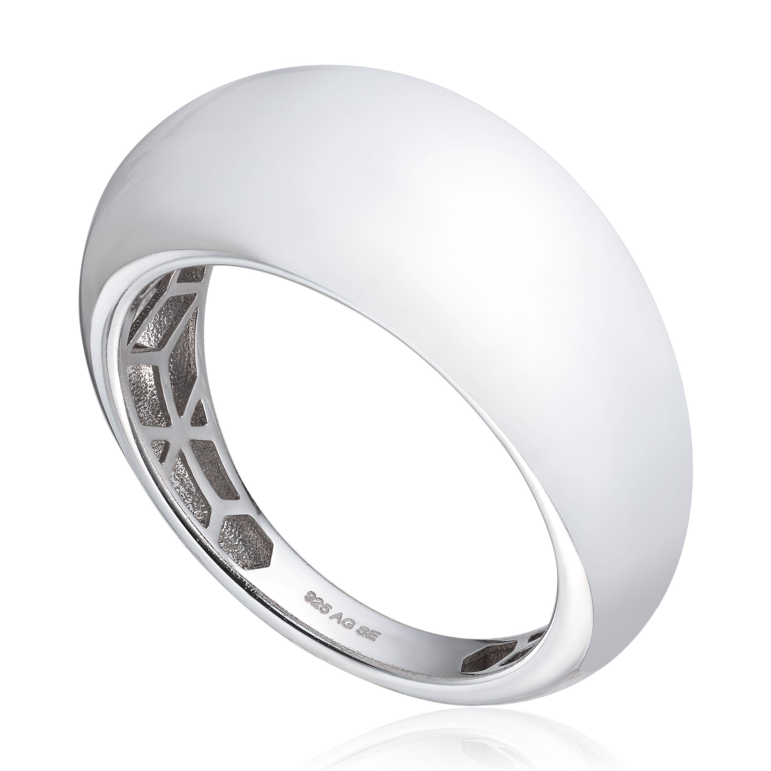 Ring "Old money" i sølv rhodinert