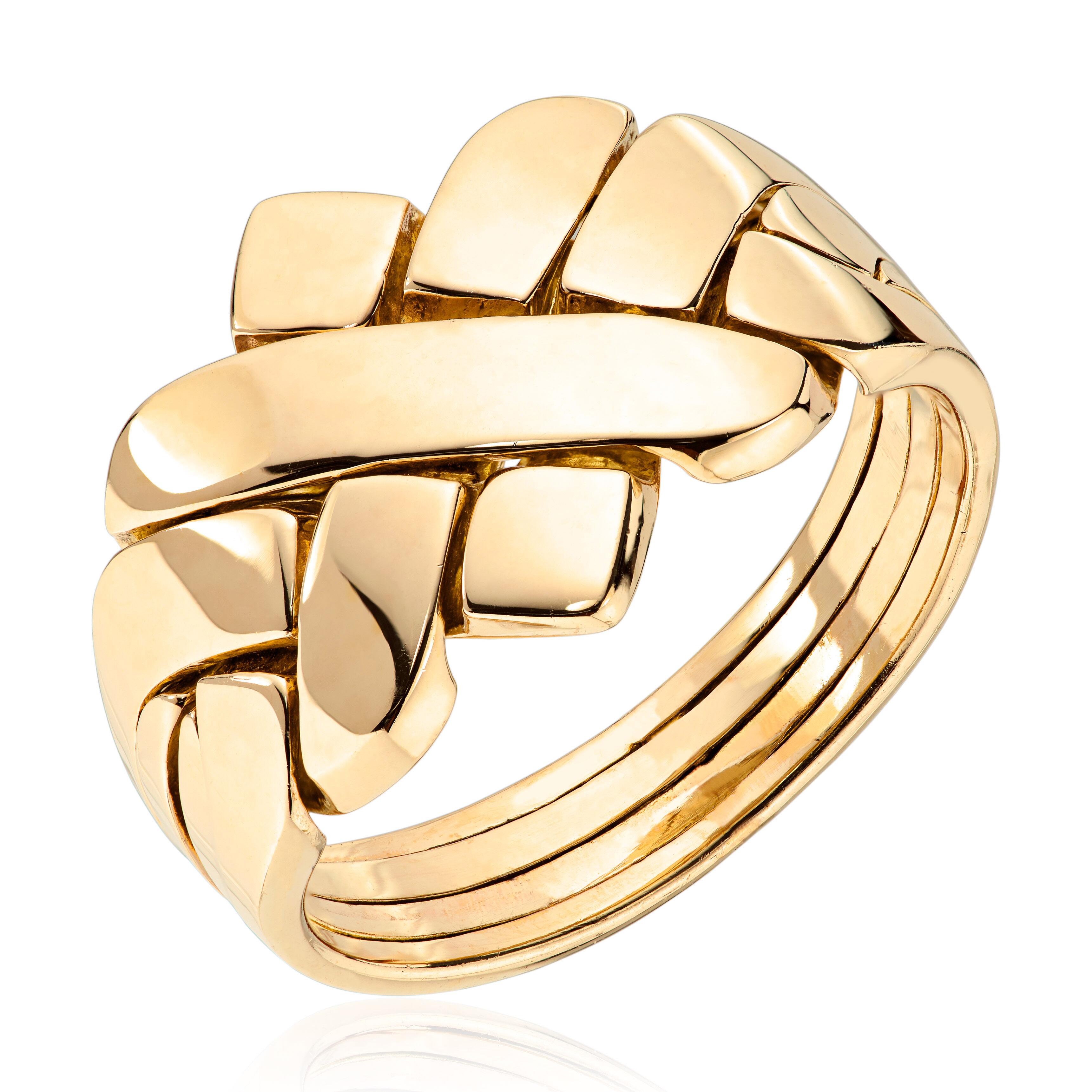 Ring Amerikansk 4 deler