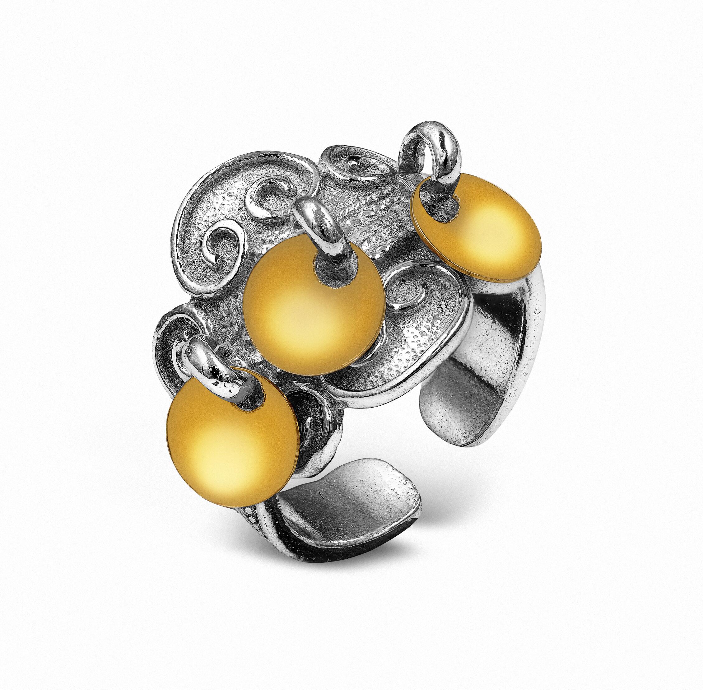 Ring hv. m/forg. Løv