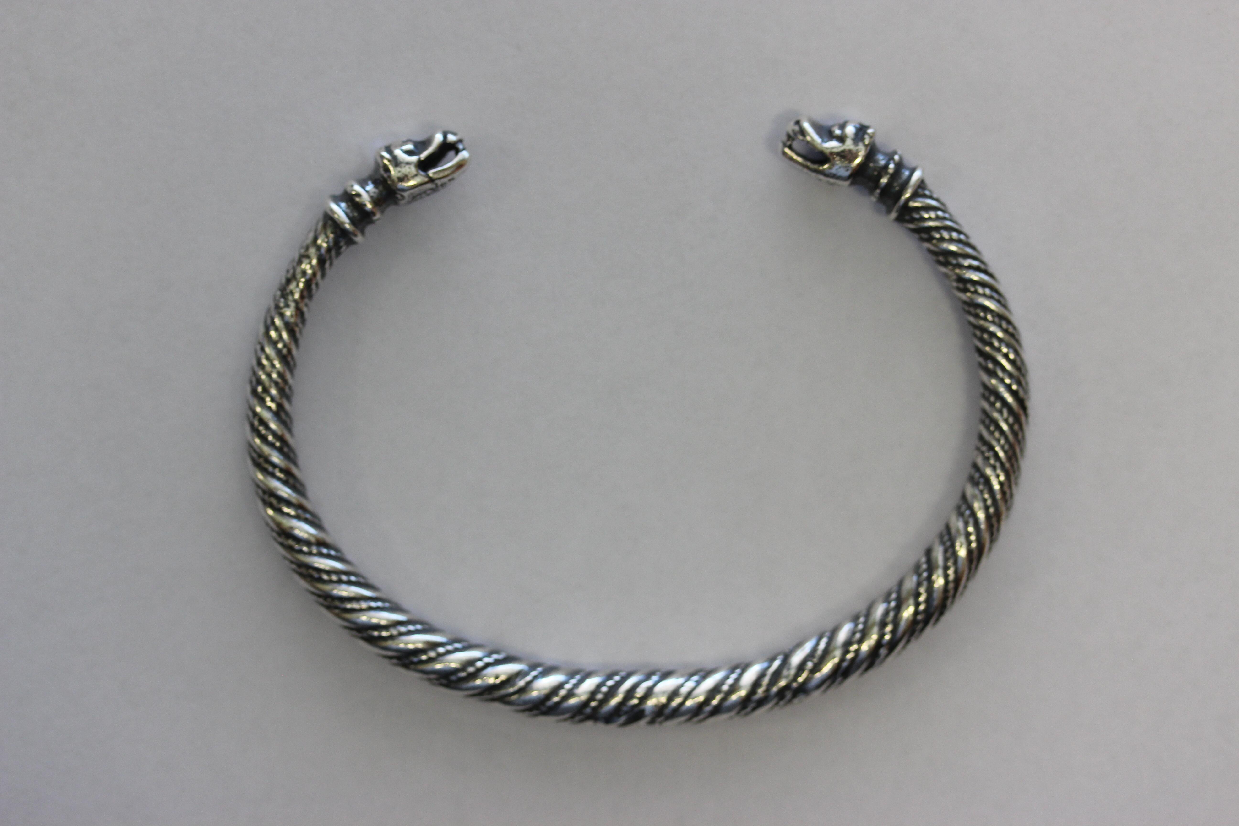 Snorre armring stor 925